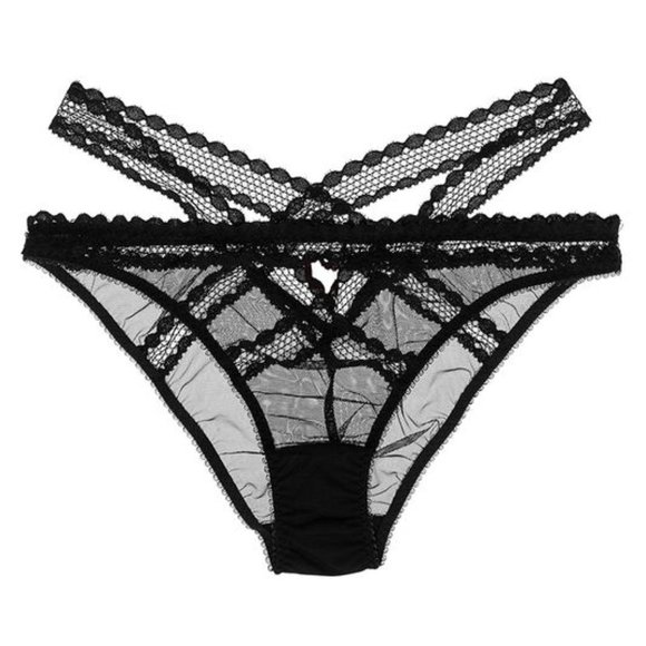 NWT L’Agent by AP Adah Mesh Lace Bikini Brief - Picture 8 of 13